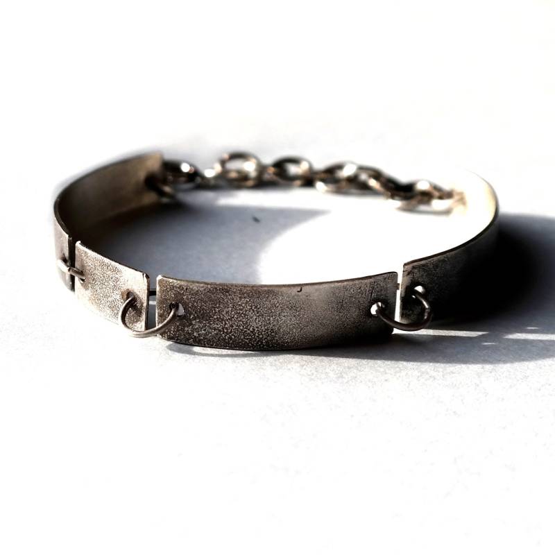 Handmade Sterling Silber Armband, Moderne Armbänder , Rohsilber Schmuck, Armband Frau Handmade Sterling Silber Armband, Moderne Armbänder , Rohsilber Schmuck, Armband Frau von studiokolor