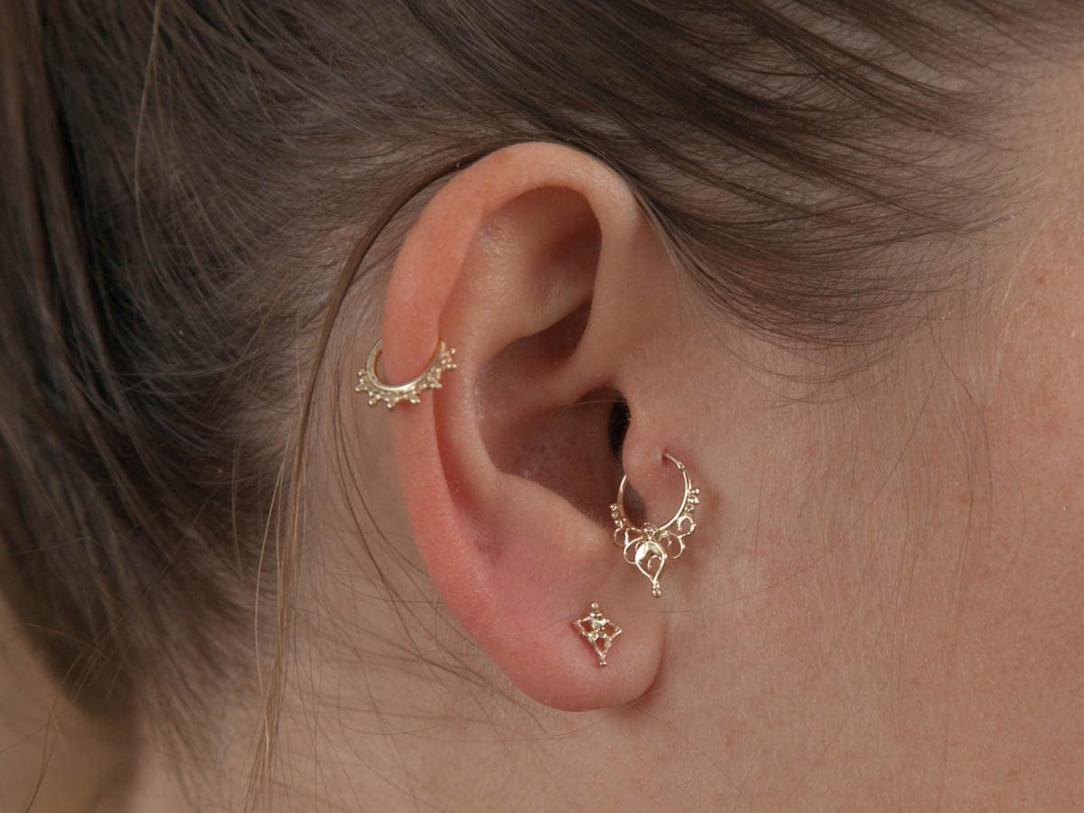 Tragus Ohrring - Hoop Schmuck Specht Piercing Bolzen Nasenschmuck Ring Tragus Ohrring - Hoop Schmuck Specht Piercing Bolzen Nasenschmuck Ring von studiolil