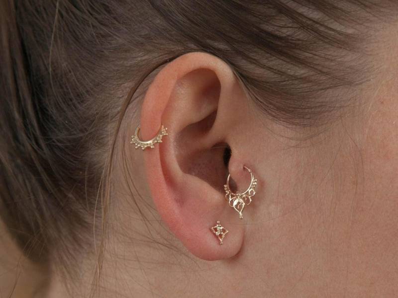 Tragus Ohrring - Hoop Schmuck Specht Piercing Bolzen Nasenschmuck Ring Tragus Ohrring - Hoop Schmuck Specht Piercing Bolzen Nasenschmuck Ring von studiolil