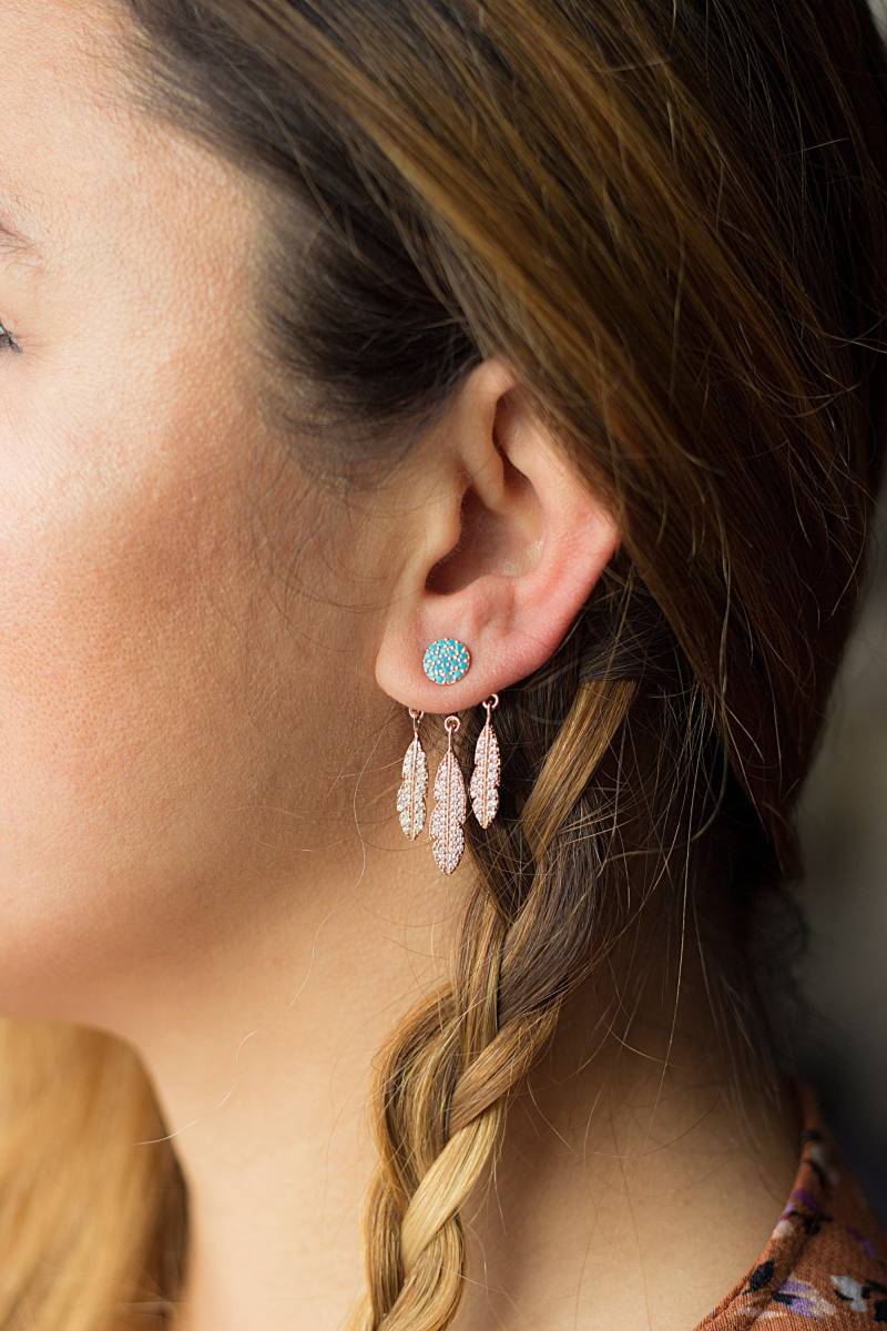 Traumfänger Ear Jacket Ohrringe/Festival 14K Gold 925Er Silber Traumfänger Ear Jacket Ohrringe/Festival 14K Gold 925Er Silber von studiomirage