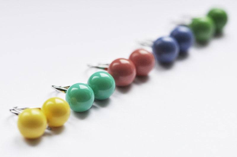 Letzte Ohrschmuck. Colorful Dots von studionahili