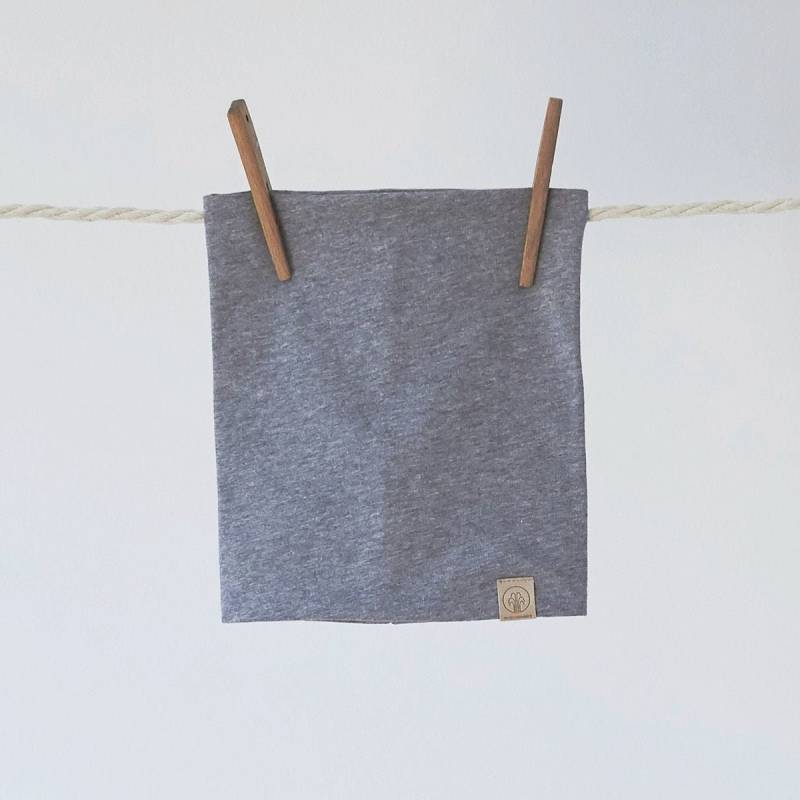 Loop "Grau Meliert" | Wunschbrunnen Loop "Grau Meliert" | Wunschbrunnen von studiowunschbrunnen