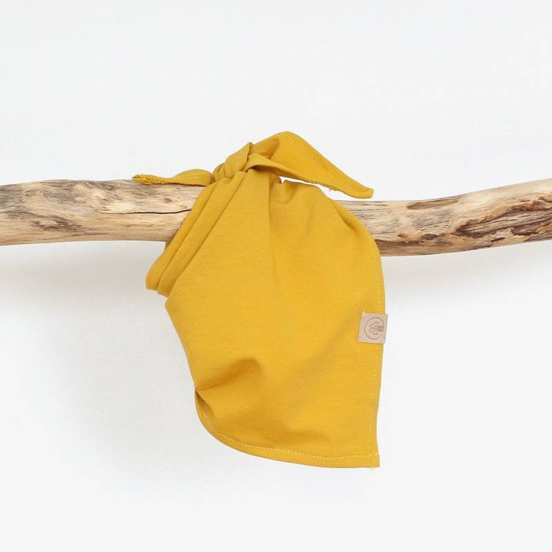 Piratinnentuch | Baumwolljersey "Senf" | Wunschbrunnen von studiowunschbrunnen