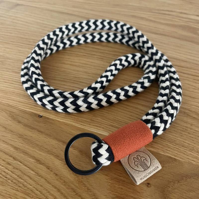 Expressversand // Schlüsselband "Rost" | Wunschbrunnen von studiowunschbrunnen