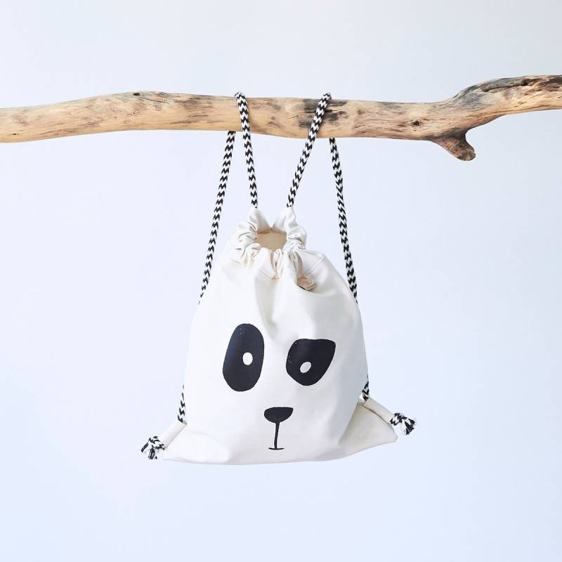 Rucksack "Panda" | Wunschbrunnen Rucksack "Panda" | Wunschbrunnen von studiowunschbrunnen