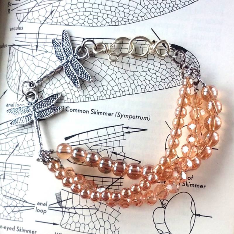 Gold Und Silber Libellen Armband von stufandnonsense