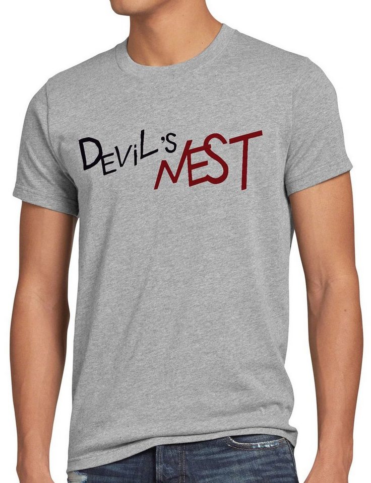 Print-Shirt Herren T-Shirt Devils Nest Jungen Kostüm Cosplay Alchemist Anime Fan-Shirt von style3