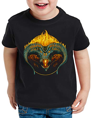 style3 Balrog T-Shirt für Kinder Ring neuseeland auenland, Größe:152 von style3