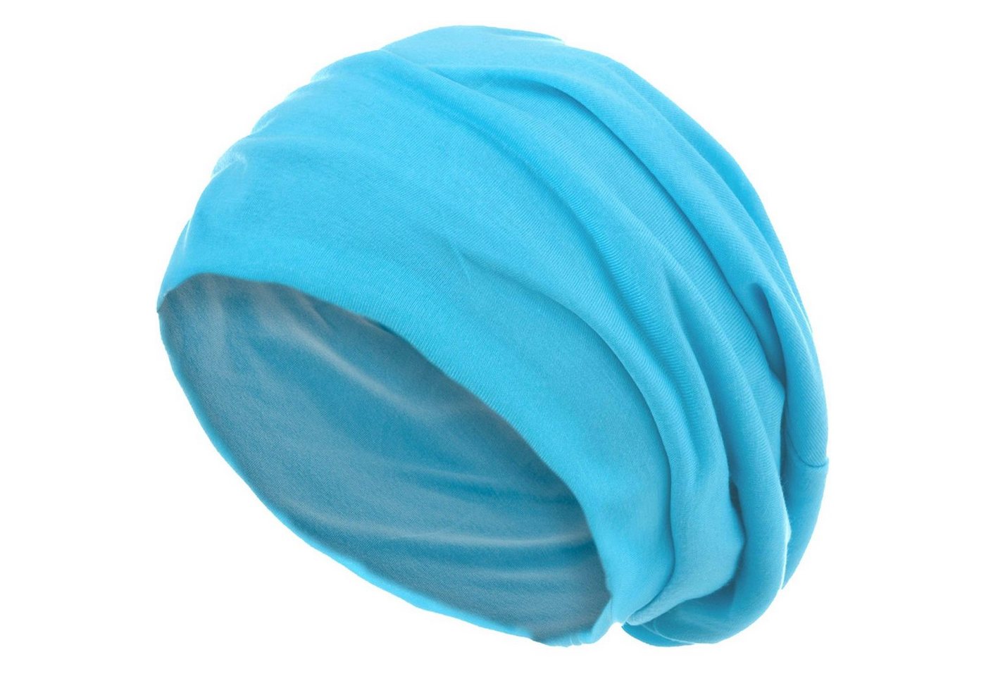 style3 Beanie (1-St) Mütze Damen Herren Haube Sommer Herbst XXL Chemo Schlafmütze Cap von style3