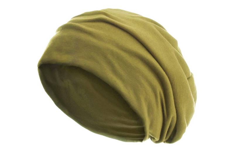 style3 Beanie (1-St) Beanie Mütze Unisex Damen Herren Haube Sommer slouch XXL Chemo Schlafmütze Cap von style3