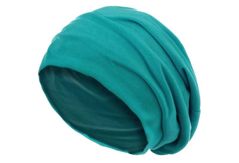 style3 Beanie (1-St) Mütze Damen Herren Haube Sommer Herbst XXL Chemo Schlafmütze Cap von style3