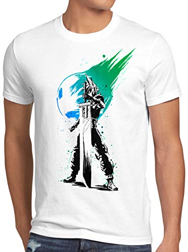 style3 Cloud Soldier Herren T-Shirt final VII Rollenspiel, Größe:S von style3