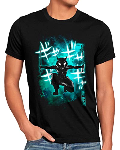 style3 Cosmic Inosuke Herren T-Shirt Demon Anime Japan Manga, Größe:S von style3