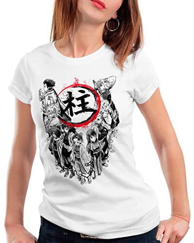 style3 Demon Bunch Damen T-Shirt Demon Anime Japan Manga, Größe:S von style3