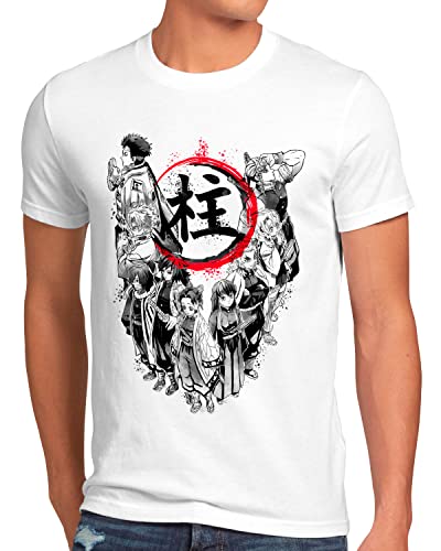 style3 Demon Bunch Herren T-Shirt Demon Anime Japan Manga, Größe:4XL von style3