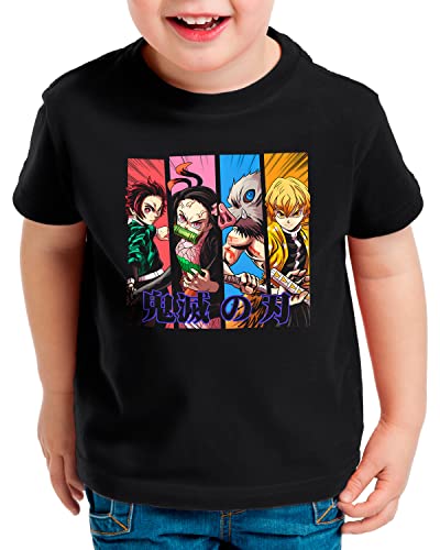 style3 Demon Friends T-Shirt für Kinder Anime Japan Manga, Größe:140 von style3