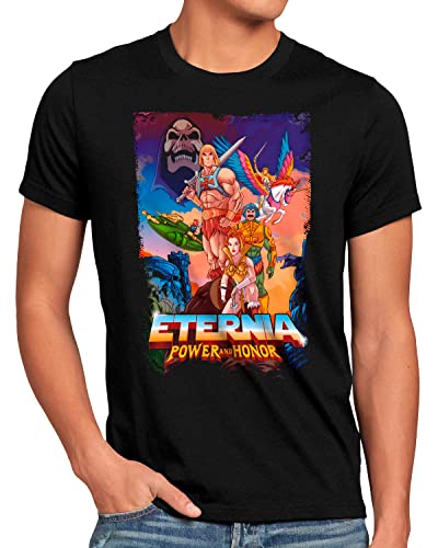 style3 Eternia Legacy Herren T-Shirt he Master Universe Man Anime, Größe:S von style3