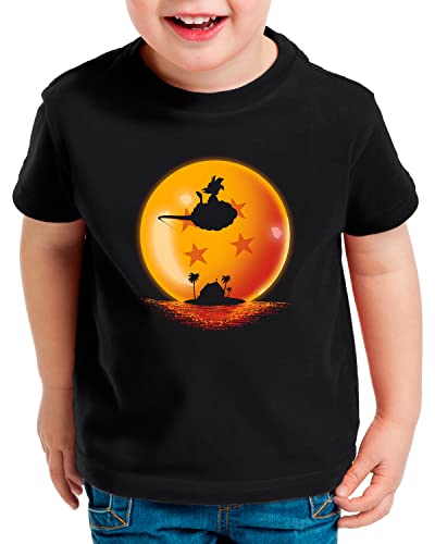 style3 Flying Nimbus T-Shirt für Kinder super Dragon Saiyan dbs Ball z gt, Größe:140 von style3