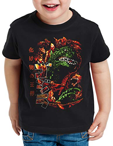 style3 Gojira Classic T-Shirt für Kinder Monster Kaiju Japan Nippon Tokio Tokyo, Größe:128 von style3