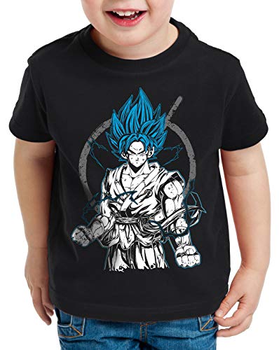 style3 Goku Contender T-Shirt für Kinder, Größe:128 von style3