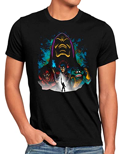 style3 Grayskull Villains Herren T-Shirt he Master Universe Man Anime, Größe:4XL von style3