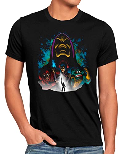 style3 Grayskull Villains Herren T-Shirt he Master Universe Man Anime, Größe:XL von style3