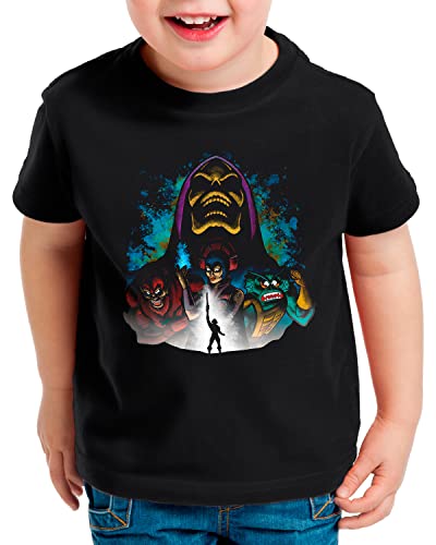 style3 Grayskull Villains T-Shirt für Kinder he Master Universe Man Anime, Größe:116 von style3