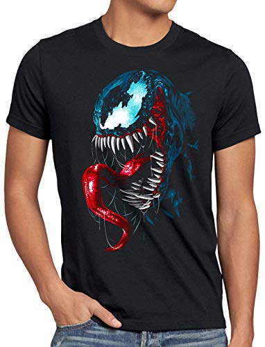 style3 Haze Herren T-Shirt Eddie Brock Comic Kino, Größe:4XL von style3