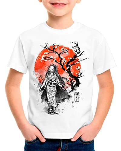 style3 Inked Sister T-Shirt für Kinder Demon Anime Japan Manga, Größe:140 von style3