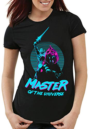 style3 Master of The Universe Damen T-Shirt Snake Mountain, Größe:L von style3