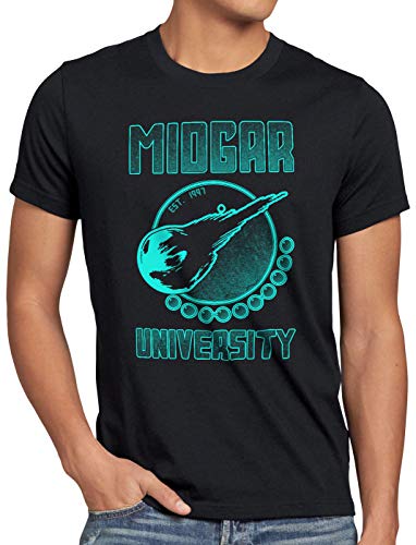style3 Midgar University Herren T-Shirt final 7 reitvogel Sephiroth, Größe:M von style3