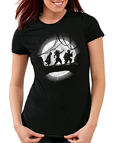 style3 Moonlight Team Damen T-Shirt Demon Anime Japan Manga, Größe:L von style3