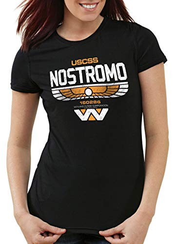 style3 Nostromo Damen T-Shirt Weyland-Yutani Corporation, Größe:M von style3