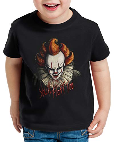 style3 Not Another Clown T-Shirt für Kinder Pennywise es, Größe:128 von style3