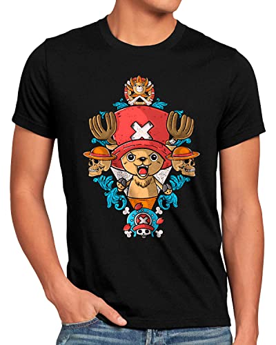 style3 One Doctor Chopper Herren T-Shirt Piece Anime Manga Japan, Größe:3XL von style3