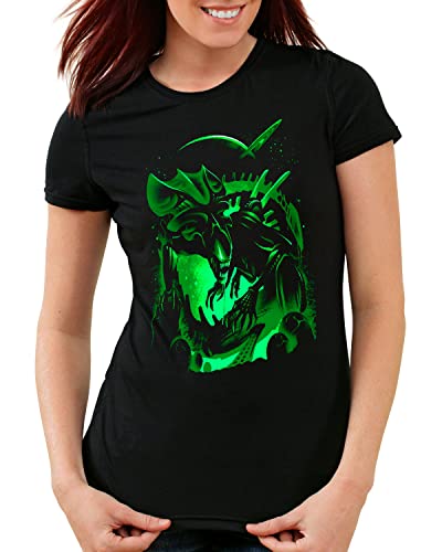 style3 Predatory Queen Damen T-Shirt Xenomorph Alien Ripley Movie, Größe:S von style3