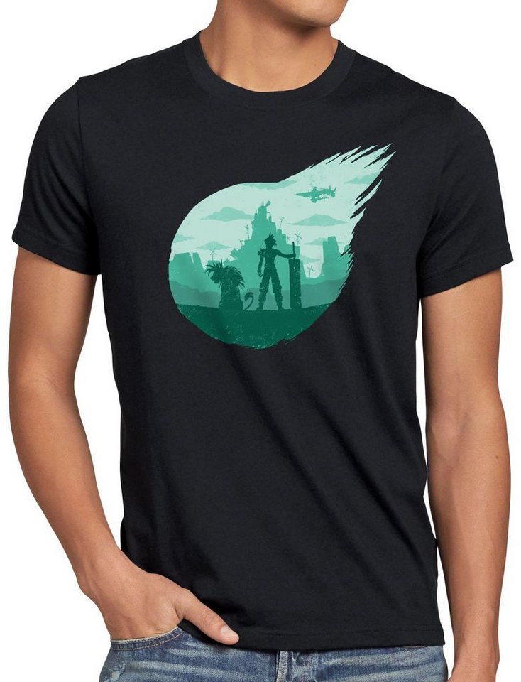style3 Print-Shirt Herren T-Shirt Avalanche Soldier rollenspiel VII soldier von style3