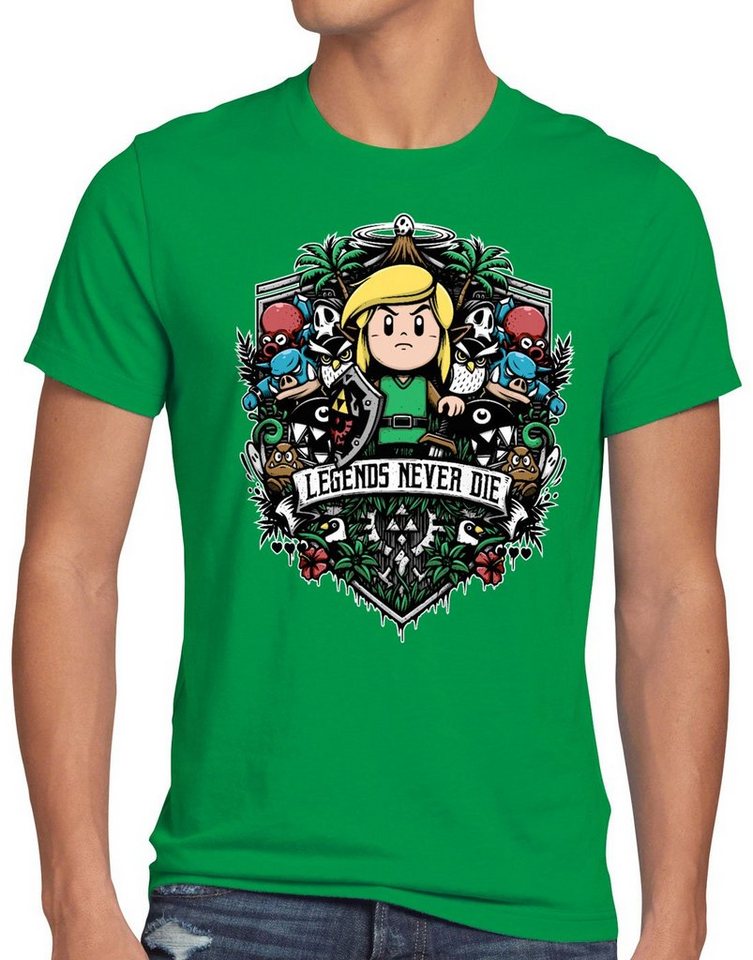 style3 Print-Shirt Herren T-Shirt Cocolint Legend awakening switch hyrule von style3