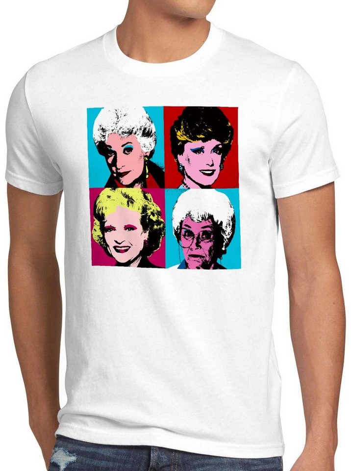 style3 T-Shirt Color Girls golden florida sitcom warhol golden girls von style3