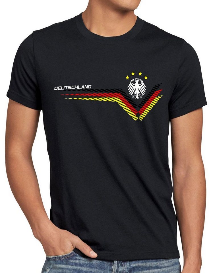 style3 Print-Shirt Deutschland EM 2024 Herren T-Shirt Fußball Europameisterschaft Trikot von style3