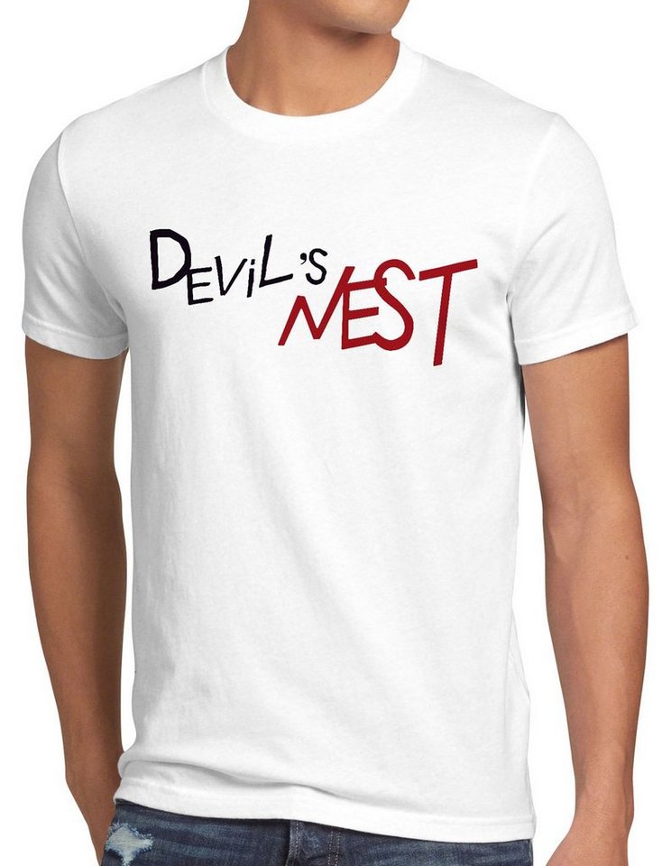 style3 Print-Shirt Herren T-Shirt Devils Nest Jungen Kostüm Cosplay Alchemist Anime Fan-Shirt von style3