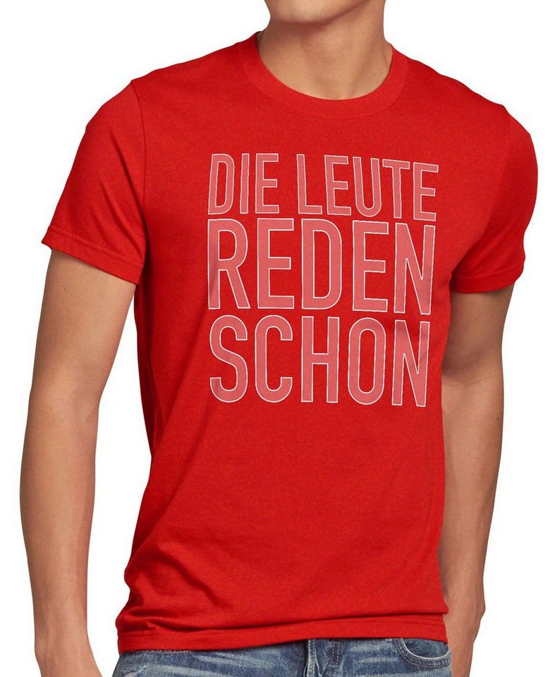style3 Print-Shirt Herren T-Shirt Die Leute reden schon Funshirt Spruch Berlin spruchshirt hipster von style3