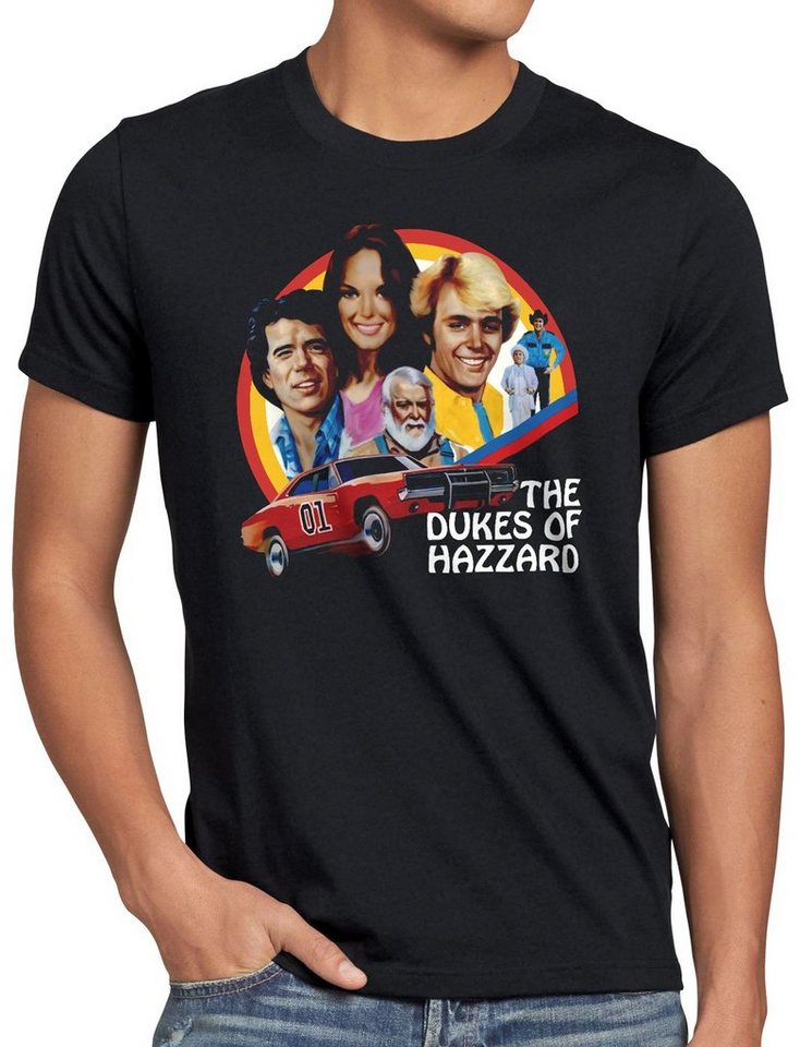 style3 Print-Shirt Herren T-Shirt Dukes of Hazzard duke selten allein von style3