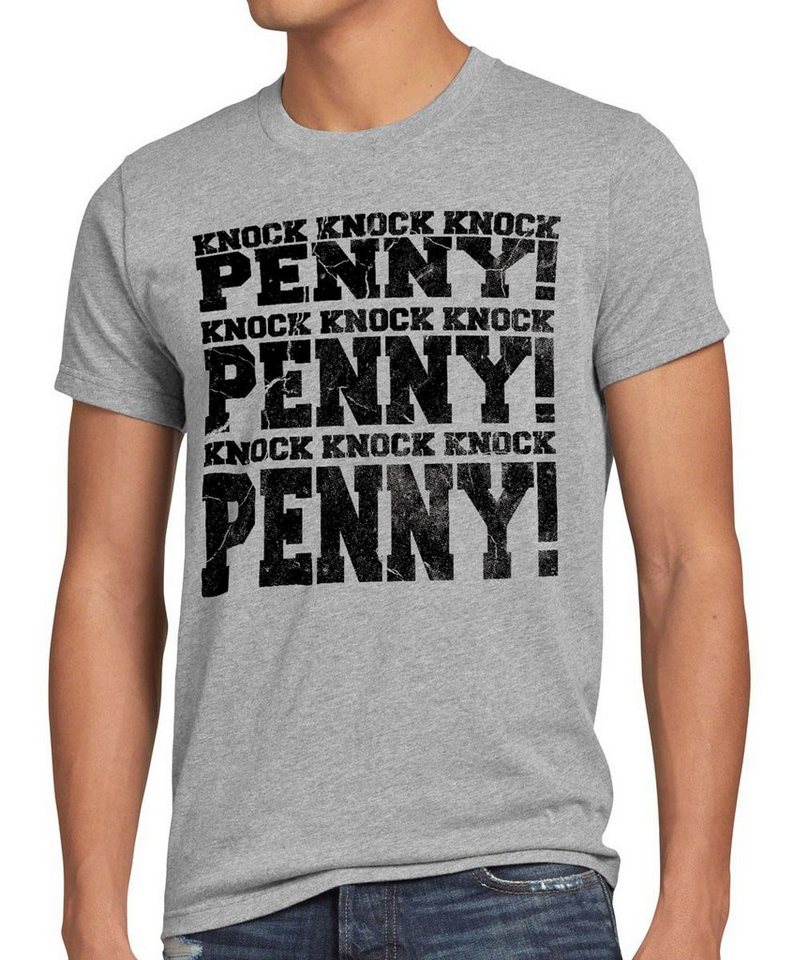 style3 T-Shirt Knock Penny big bang vintage knock Sheldon Comic college Theory style3 T-Shirt Knock Penny big bang vintage knock Sheldon Comic college Theory von style3