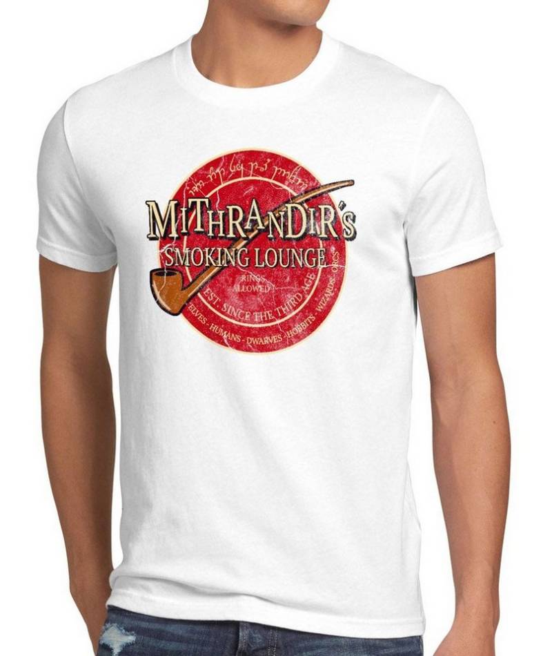style3 T-Shirt Mithrandir Smoking Lounge gandalf herr der ringe lord of the rings von style3