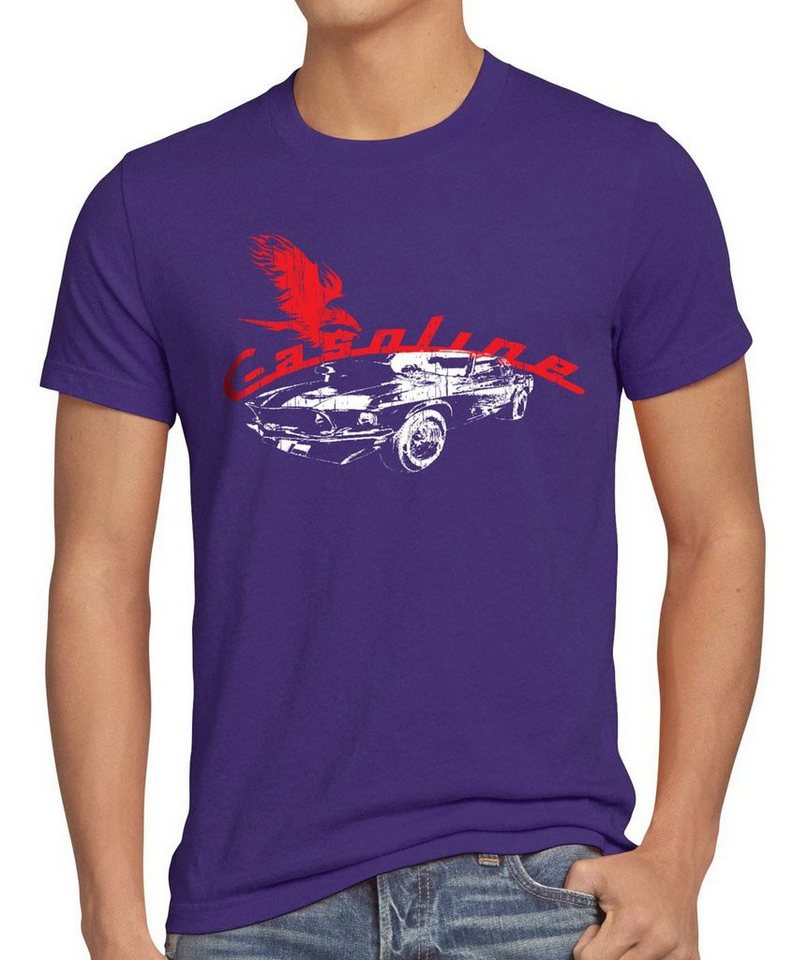 style3 Print-Shirt Herren T-Shirt Muscle Car auto gas death mustang motor ford rocker camaro ps usa von style3