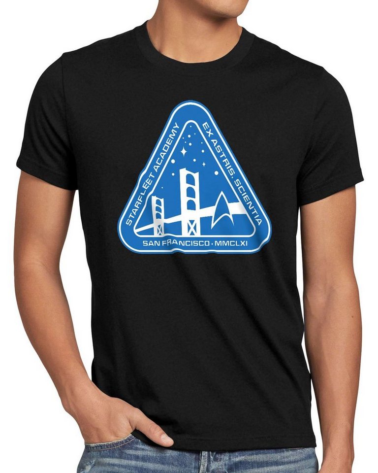 style3 Print-Shirt Herren T-Shirt San Francisco Academy starfleet trekkie von style3