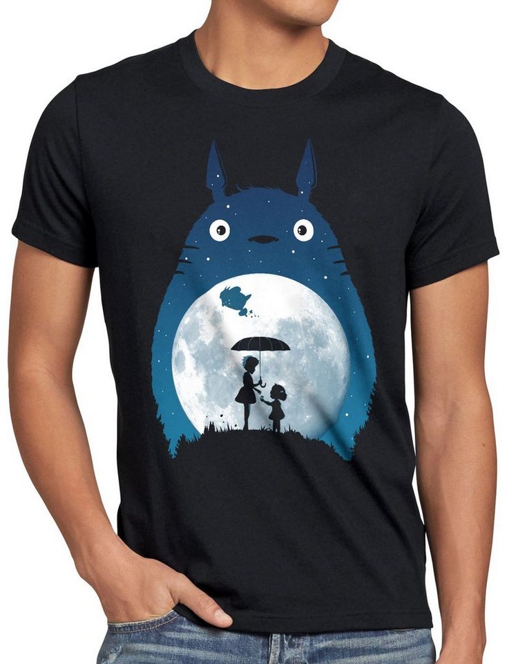 style3 Print-Shirt Herren T-Shirt Satsuki und Mei totoro mein nachbar tonari no von style3