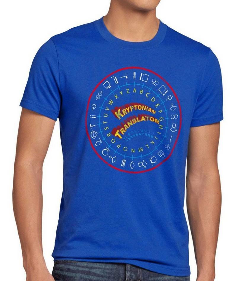 style3 T-Shirt Sheldon Kryptonian Translator Super Man the big bang theory cooper von style3