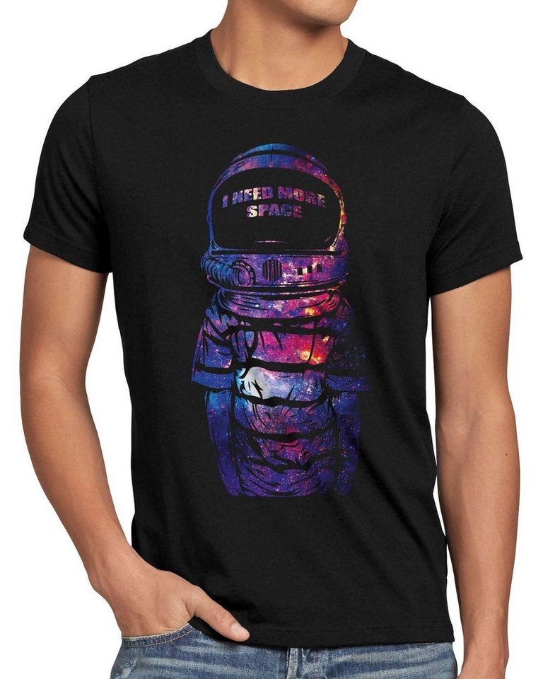 style3 Print-Shirt Herren T-Shirt Space Boy galaxie astronaut von style3